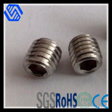 Hexagon Socket Set Screws with Flat Point DIN913